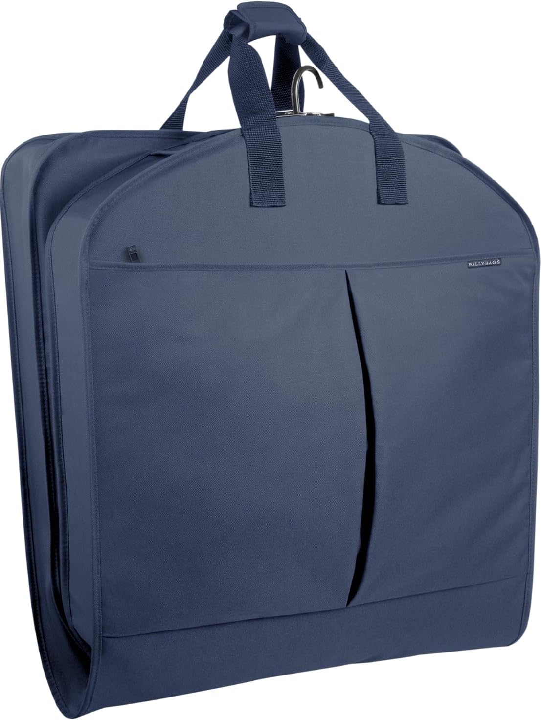 WallyBags® 45” Deluxe Extra Capacity Travel Garment Bag with two accessory