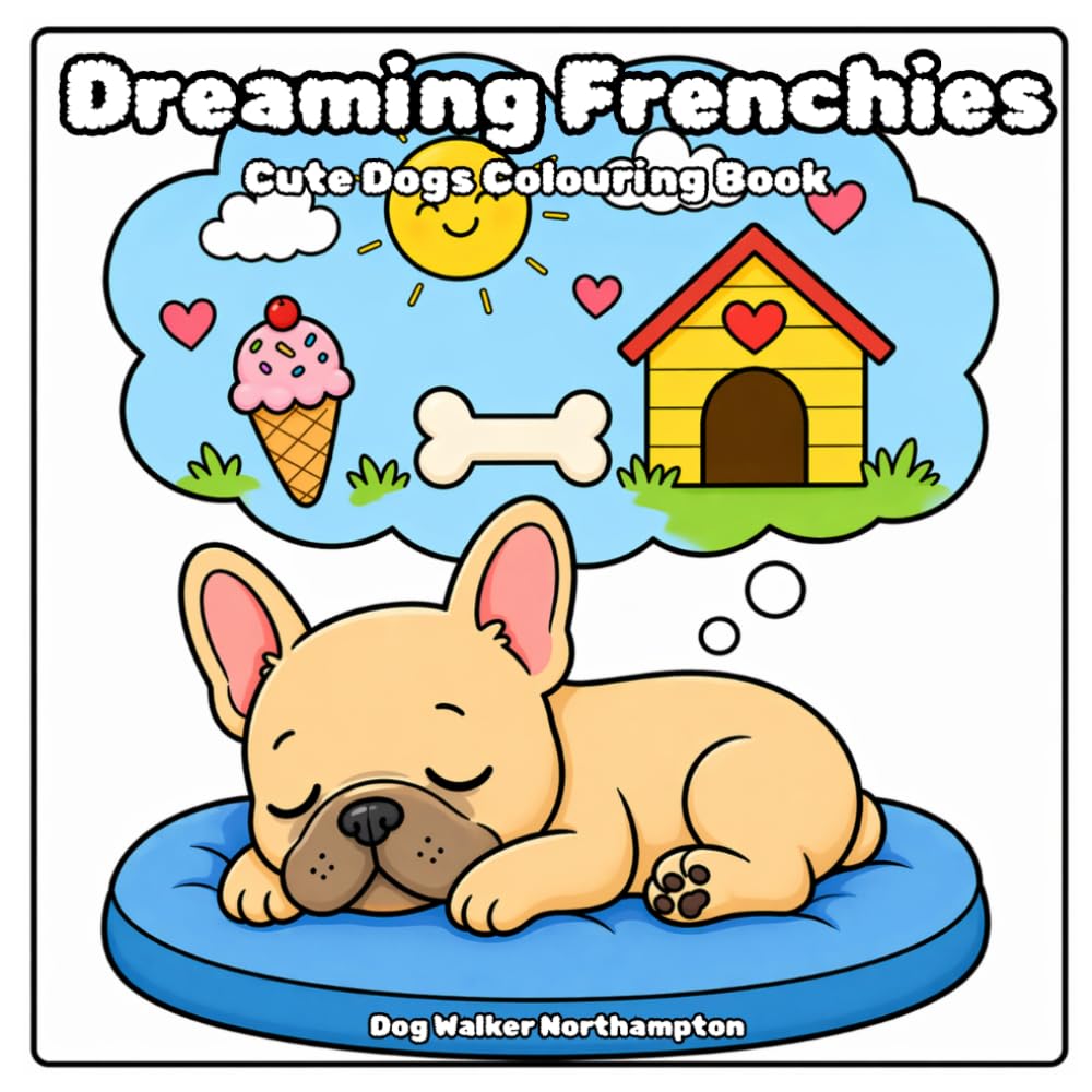 Dreaming Frenchies (colouring frenchies)