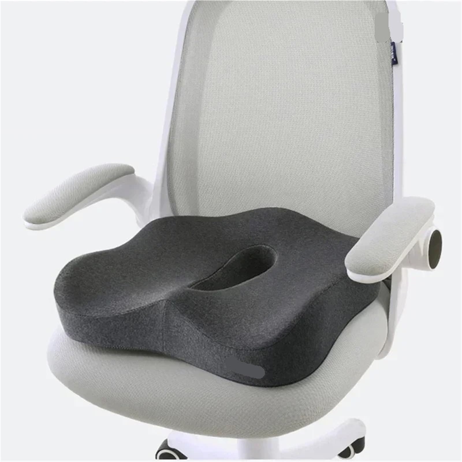 Memory Foam Sitzkissen Memory Foam Bürostuhlkissen Autositz Stützpolster Gesäßkissen Massage Hüftkissen Für Bürostuhl(Basic)