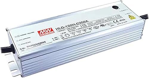 MW Mean Well HLG-120H-C350A 430V 350mA 150.5W Fuente de alimentación de conmutación de salida única LED con PFC