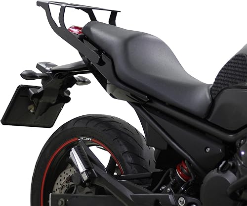 Miniatura 5 de GP Kompozit Portaequipajes trasero negro compatible para Yamaha XJ6 2011-2016