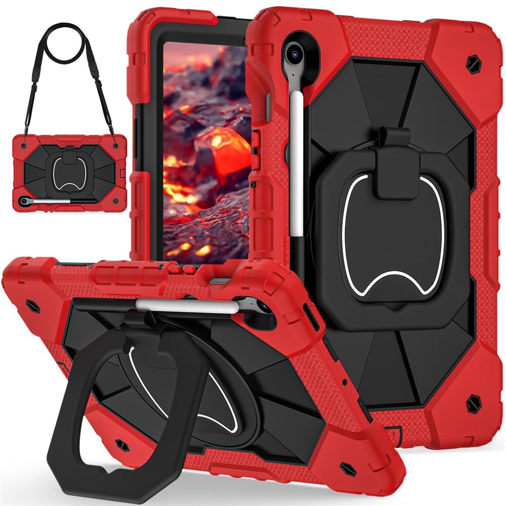 Coque rigide Samsung Galaxy Tab S10 Lite anti-chute avec support arrière - 7