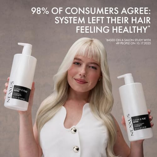 Nexxus Clean & Pure Detox Conditioner Professional-Level Hair Care, 33.8 oz - image 7