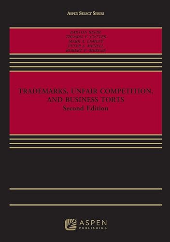 Trademarks, Unfair Competition, and Business Torts (Aspen Select)