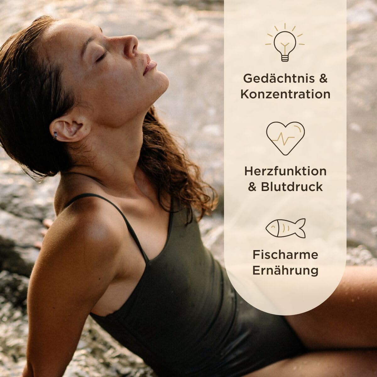 SOLGAR® Omega-3 Fischöl hochdosiert | Kaltwasser-Fischöl mit EPA und DHA | Mehrfach ungesättigte Fettsäuren | mit 1764 mg Omega-3-Fettsäuren pro Tagesdosis | 100 Softgel-Kapseln