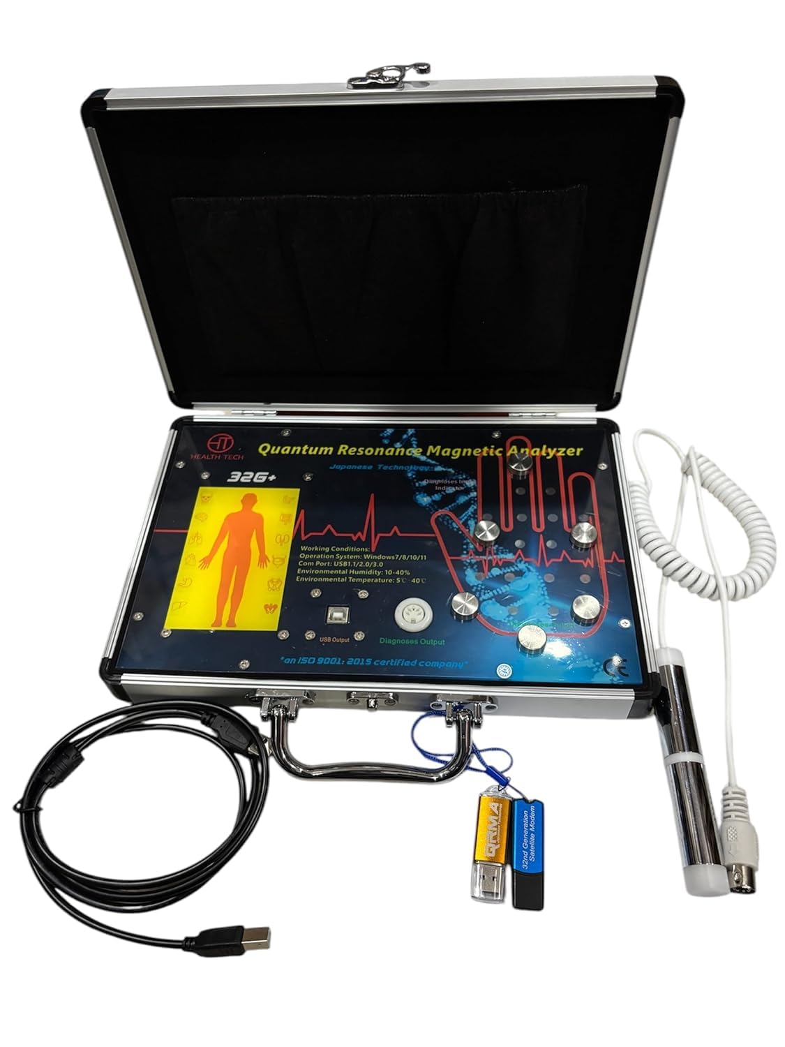 32G+ Quantum Resonance Magnetic Body Analyzer Machine 2 in 1 and 51Test Report Technology 60s of Human Full Body Check up Machine Japanese for clinic use-picture-34