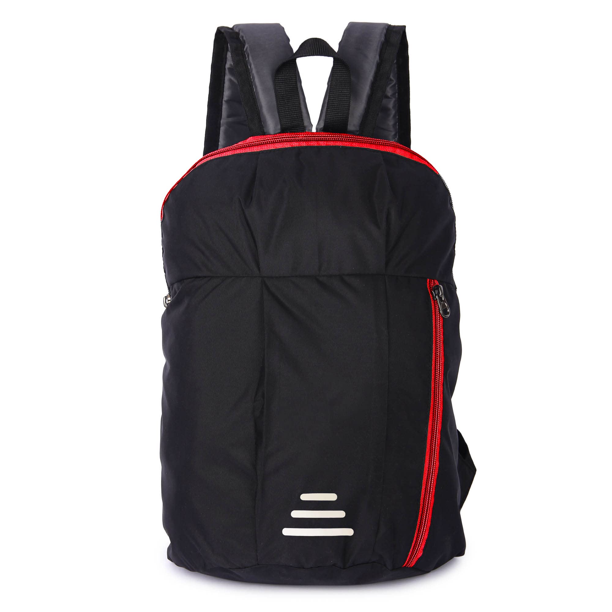 Backpack Stylish and Unisex | Water Repellent College Tuition and Picnic Daypack Bag | Collage Bag | School Bag for Boys and Girls (Red Zip)-image-39