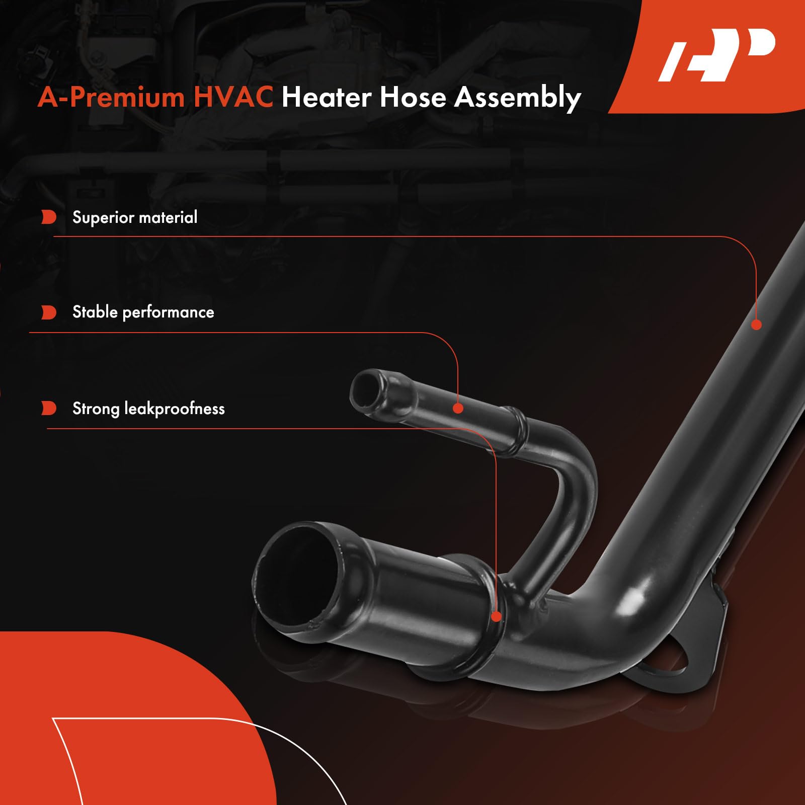 Amazon.com: A-Premium HVAC Heater Hose Assembly Compatible with
