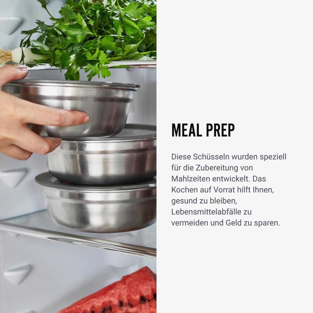 Black + Blum Multifunktions Lunchbox Edelstahl 1 1100 ml – Bild 6
