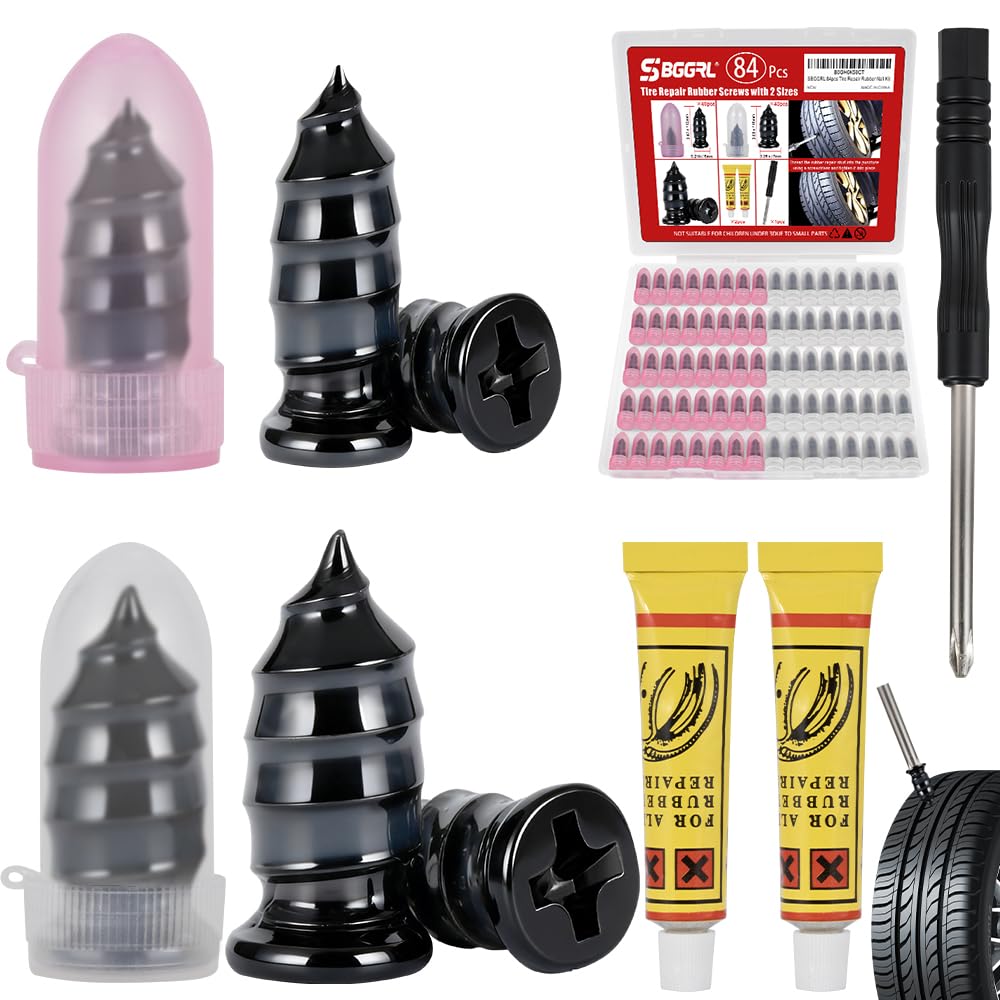 SBGGRL 84pcs Tire Repair Kit
