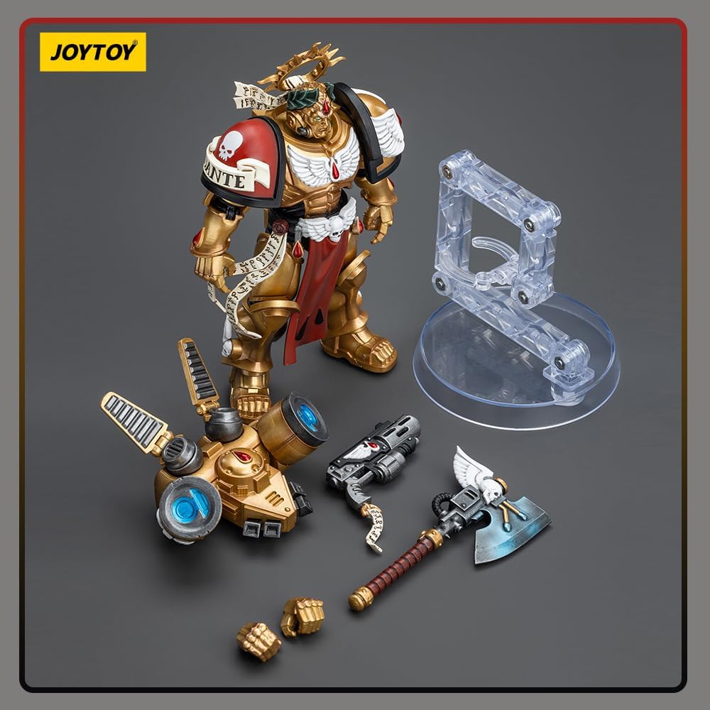 JOYTOY Warhammer 40k Blood Angels Commander Dante 1/18 Action Figure Collect and Display Model