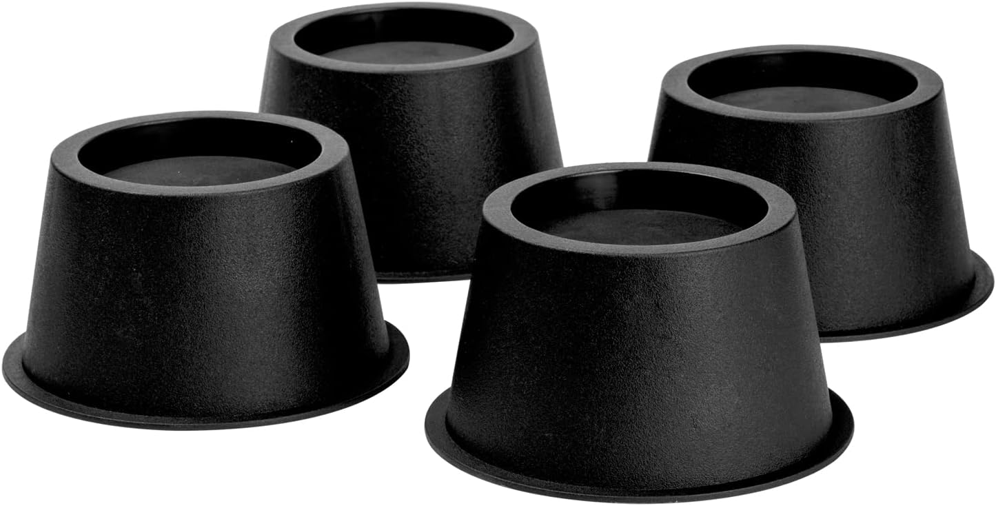 Uping Rialzi per Letto Rialzi per Mobili Alzare Letto Aggiungi Altezze Regolabili di 5CM 10CM o