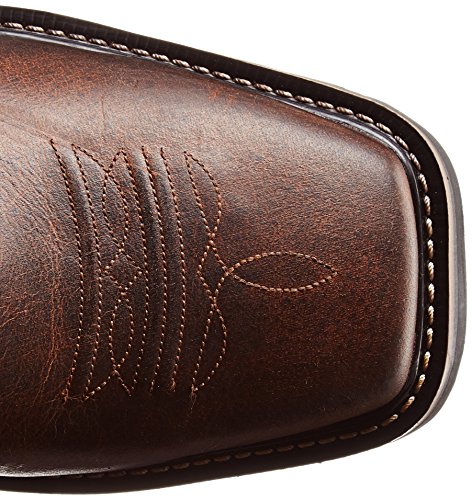 Justin Original Work Men's Stampede, Rugged Tan Steel Toe, 11 EE US4