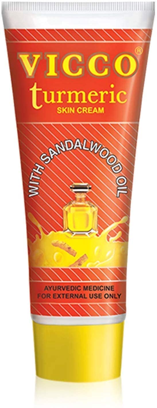 Vicco Turmeric skin Cream with Sandalwood Oil - 70g