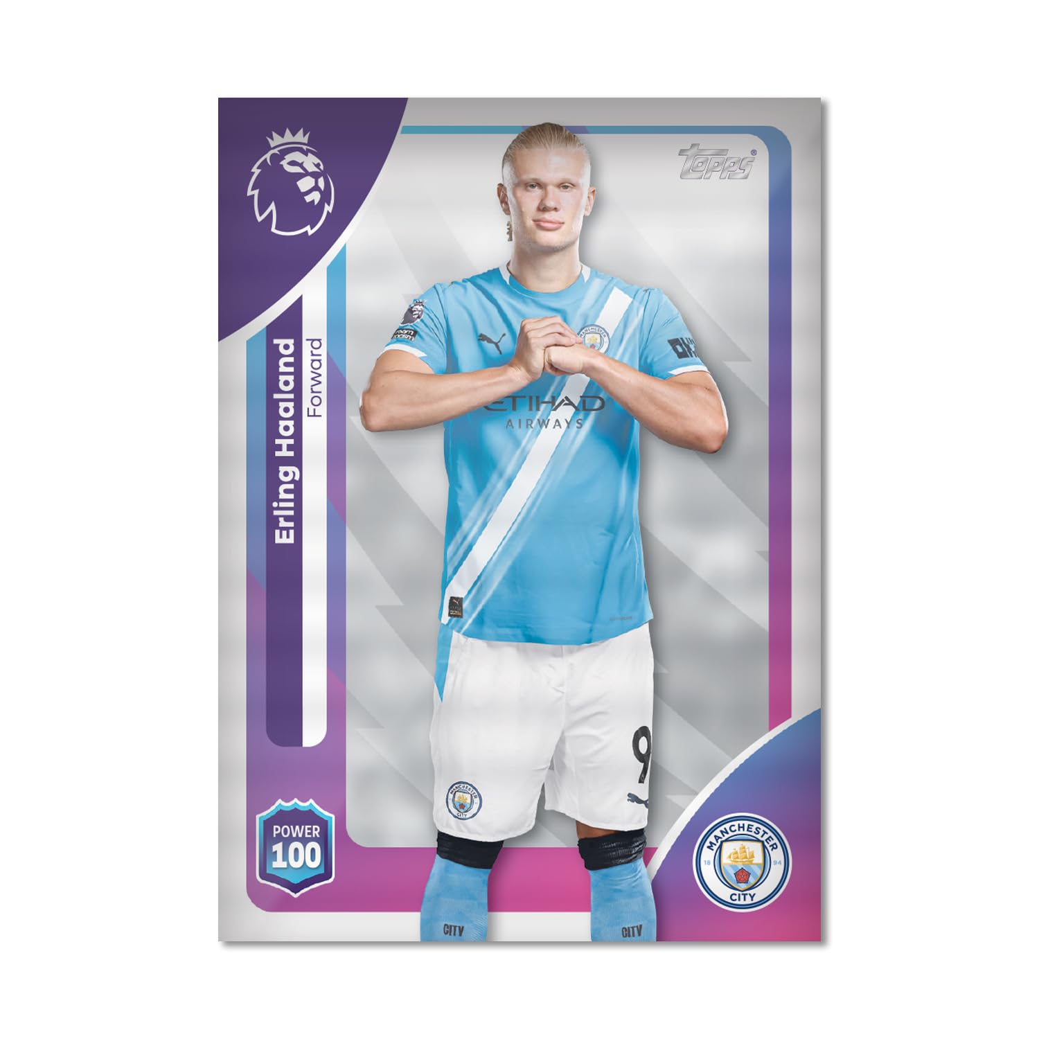 Topps Premier League 2026 – Édition Debut – Boîte en métal Golden Boot – Contient 57 Cartes Dont 7 Cartes Exclusives Golden Boot Le