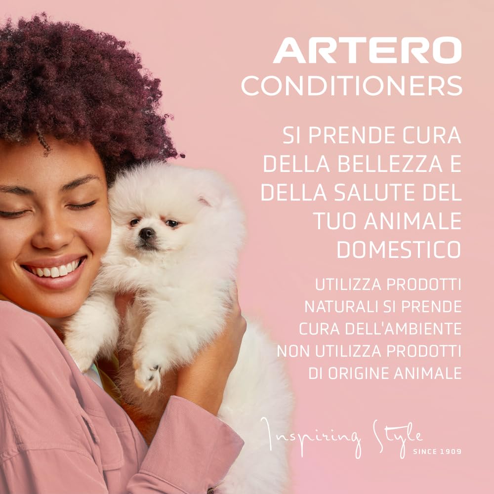 Artero Ikon Vital. Balsamo per cani. Idrata, ammorbidisce e protegge il mantello. Arricchito con Avena, ideale per pelli sensibili e mantelli con nodi o tendenza all'effetto crespo. (5000 ml)