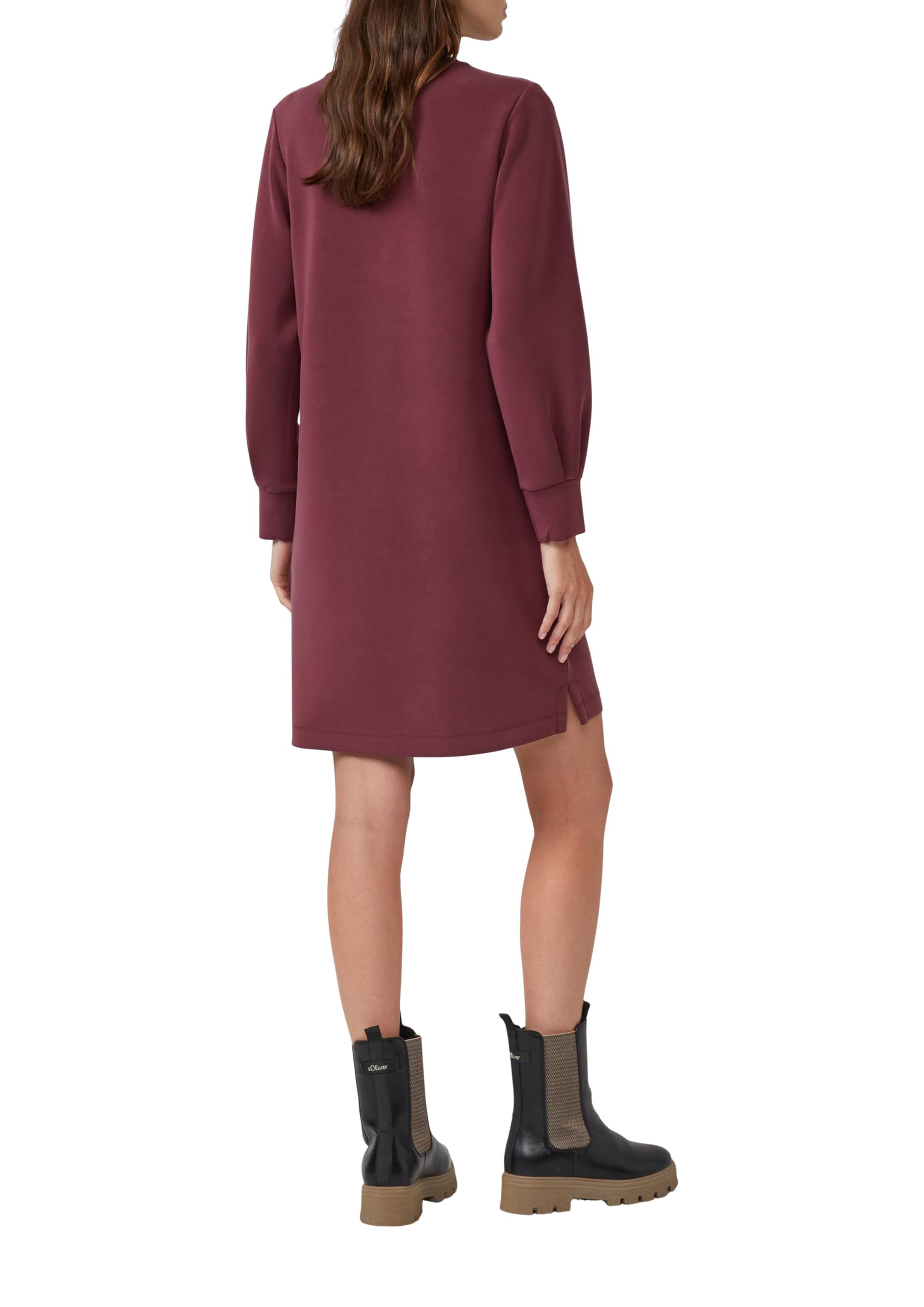 s.Oliver Damen 2175417 Sweat-Kleid Langarm