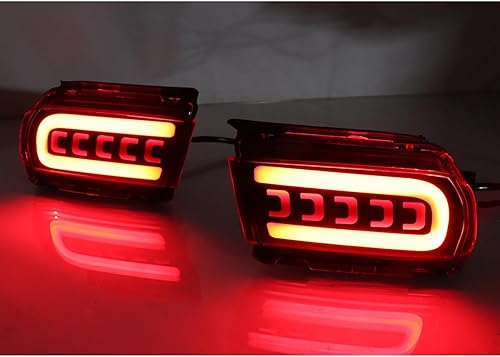Miniatura 6 de Rear Bumper Brake LED Light Reflector Lamp For Land Cruiser Prado 2010-2020 2012