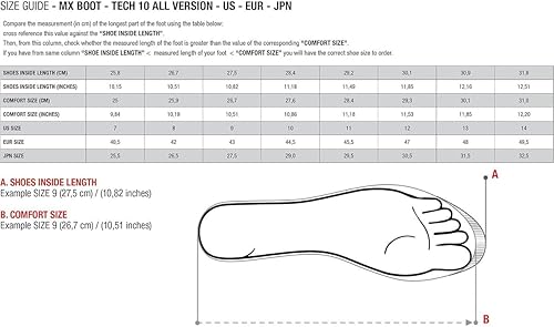 Miniatura 2 de Alpinestars Tech 7 - Botas para hombre, Negro, 13
