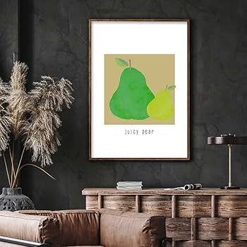 Amazon.co.jp: TOKYOARTLABO アートポスター no.5 JuicyPear 59.4×42cm