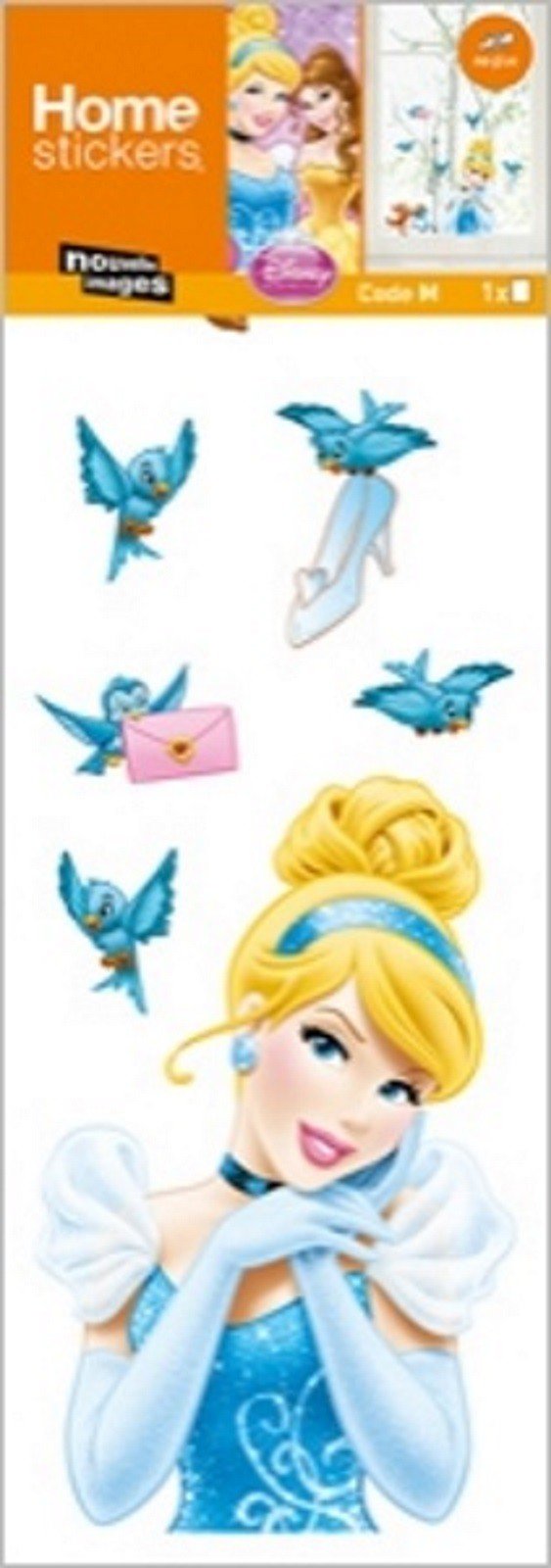 DRAEGER PARIS 1886 Niños Disney FensterSticker Cenicienta