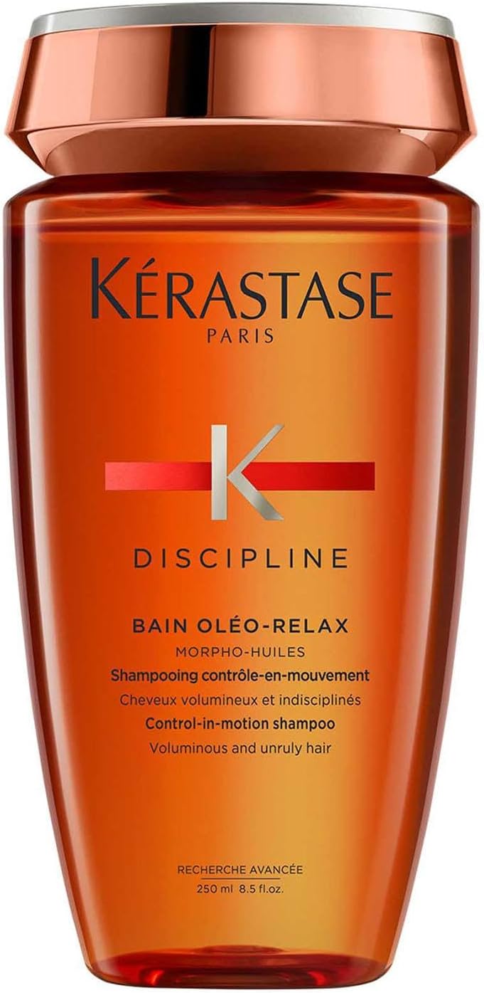 Kérastase, Discipline Oléo-Relax, Shampoo Nutriente & Anti-Crespo, Per Capelli Indisciplinati, Voluminosi & Secchi, 250 ml