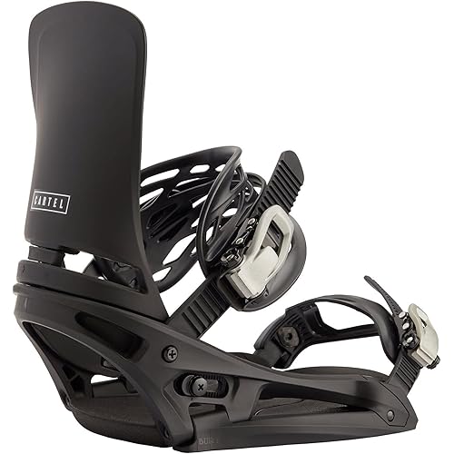 Burton Cartel EST Mens Snowboard Bindings Sz M (8-11) Black