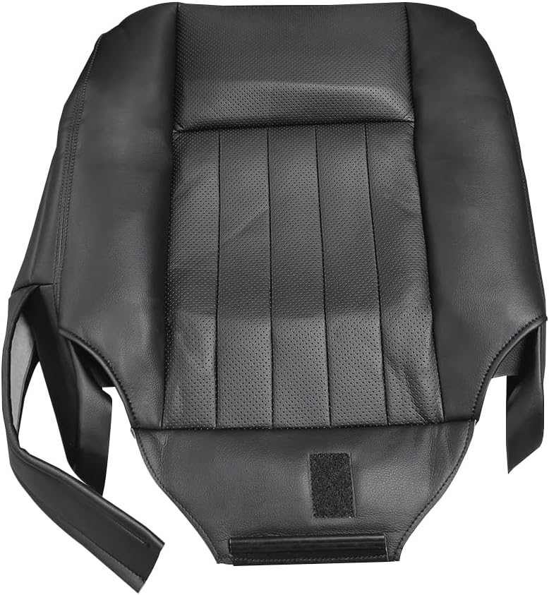 Passenger Bottom Perforated Seat Cover Replacement Fits for Lincoln Navigator 2003-2006 Microfiber Leather