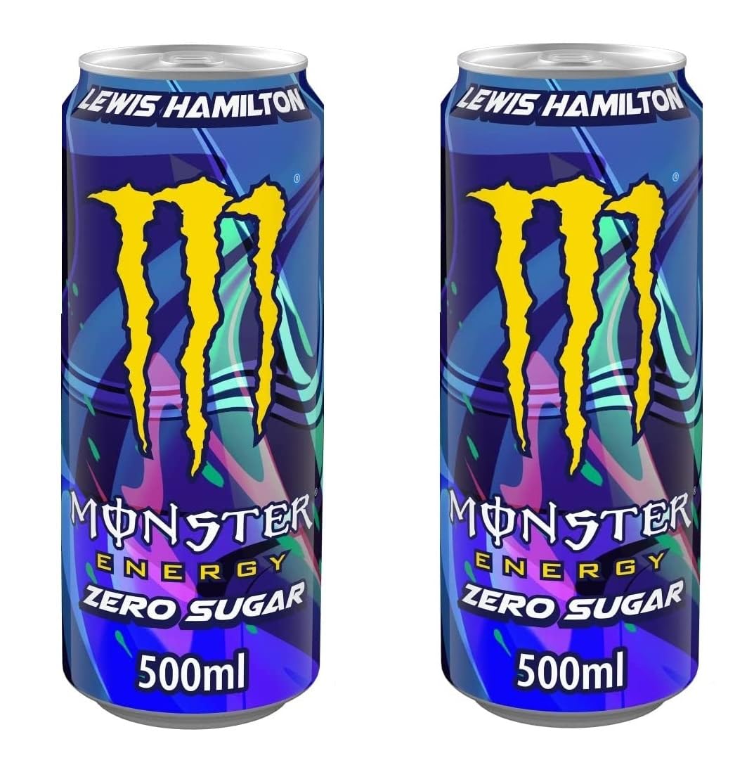 Original Flavor Monster Energy Drink Zero Sugar 100% Limited Edition Lewis Hamilton Each 500Ml (Pack Of 2) (B0CQYMH28G) Amazon Price History, Amazon Price Tracker