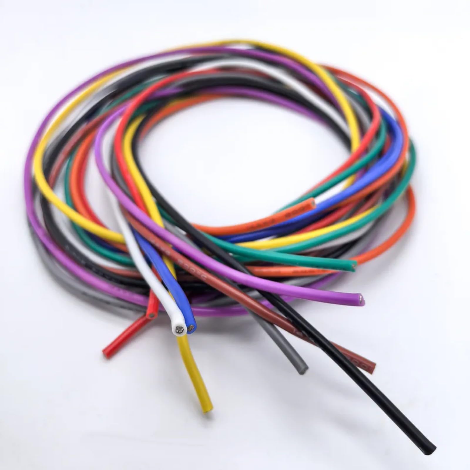 Kabel elektryczny 16-30AWG16.4-164 stopa (pomarańczowy; 20 m; 30 AWG)