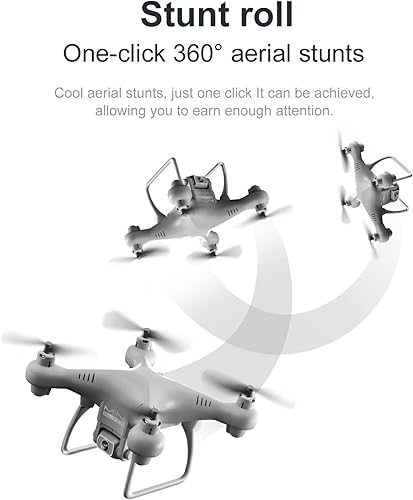 Miniatura 7 de Los abejones grises Ky908 con el helicóptero profesional del Rc del modo de retención de la altitud de Wifi Fpv de la cámara Hd 4K