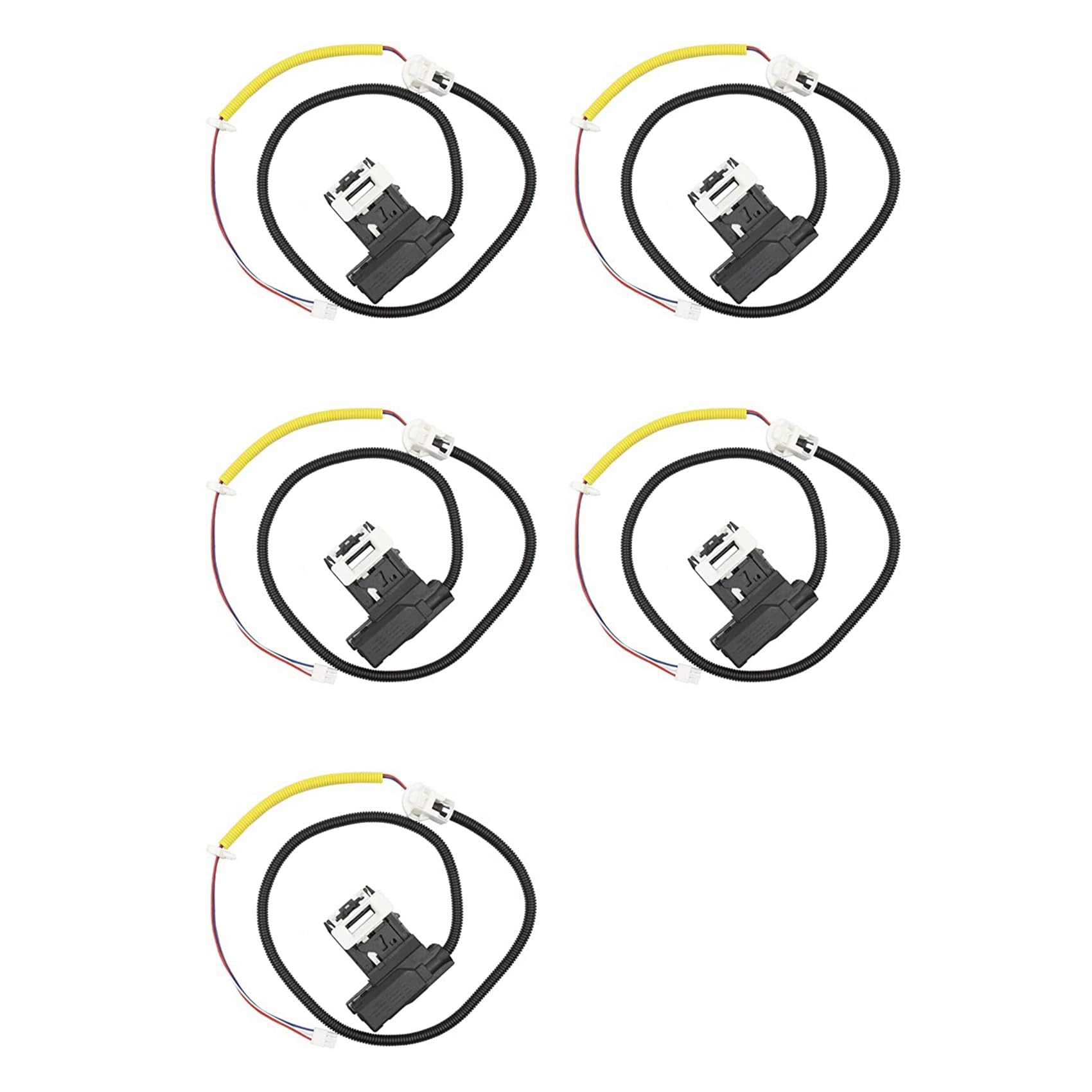 Hndhbfgrt 5X W11307244 W10682535 Washer Lid Lock Switch Replacement(3 Wires) for,Washing Machine Lid DoorLatch Assembly