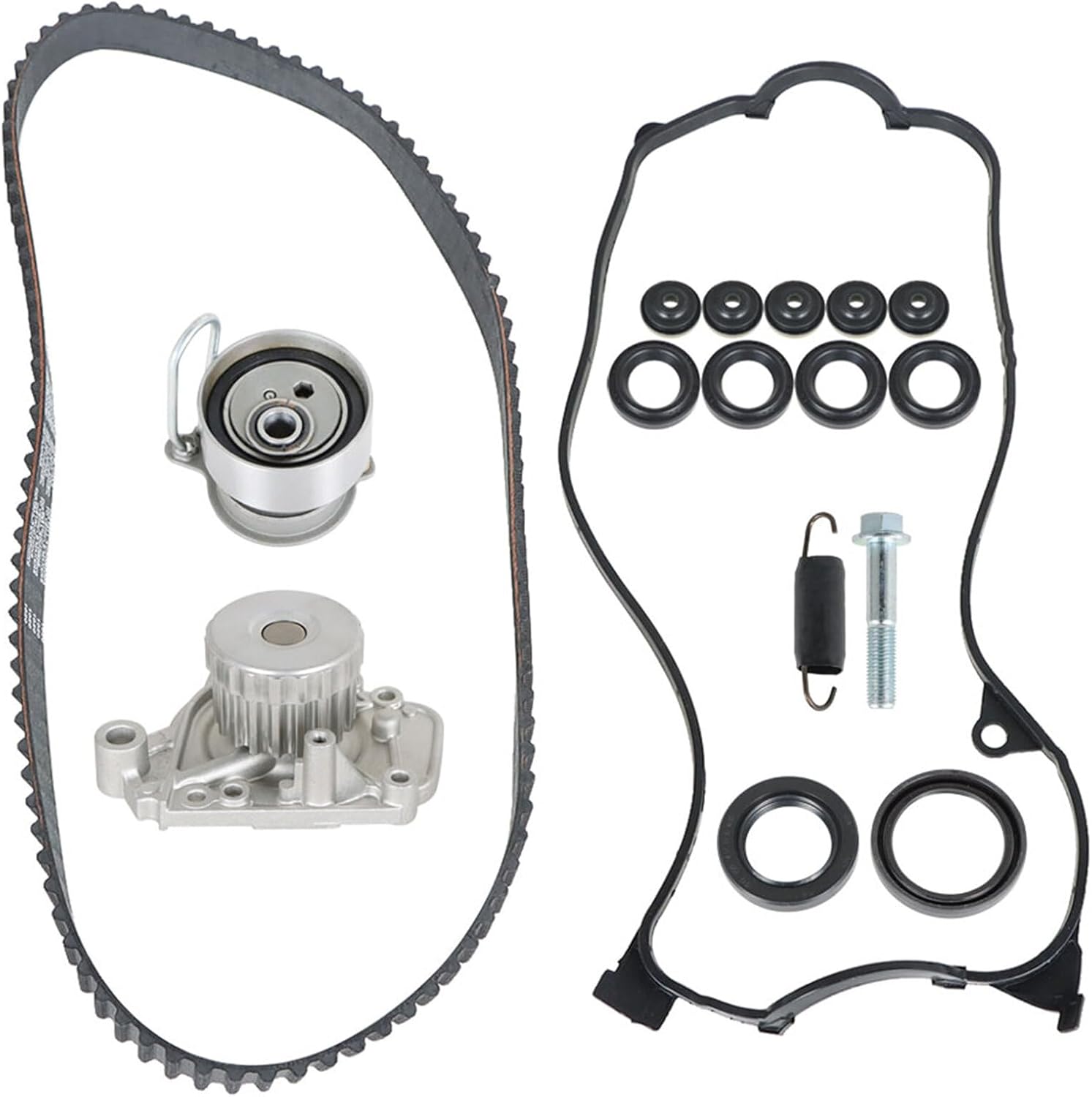 labwork Timing Belt Kit Water Pump TS26312 Replacement for Honda Civic DX EX HX