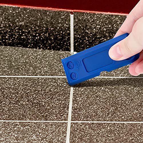 SAVITA 4 Stk Blau Fugen-Glätter?Silikon Caulking Werkzeug Kit, Silikonabzieher Fugenabzieher?professioneller Fugen-Spachtel für Silikon, Silikonfugen und Acrylfugen, Abzieher für perfekte Fugen