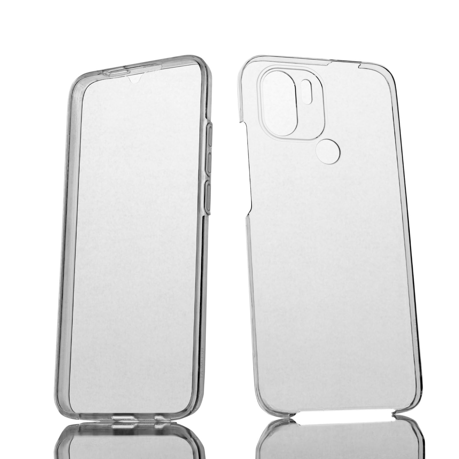 iVoler 3 in 1 Cover per Xiaomi 15T Pro 5G con 2 Pezzi Pellicola Vetro Temperato, Custodia Antiurto Anti-Graffio Trasparente, Sottile Morbida in Silicone TPU Protettiva Case