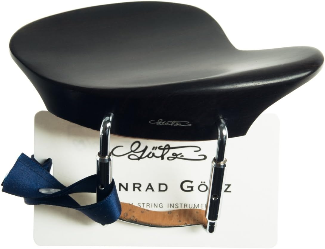 Conrad Götz, ZK-4253, Hamburg Chinrest for Violin 4/4, Ebony