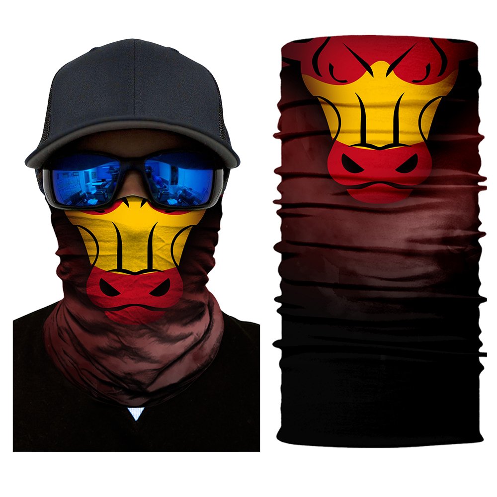 Scaldacollo Multifunzione P.A.C. Paisley Black per Famiglia e Sport