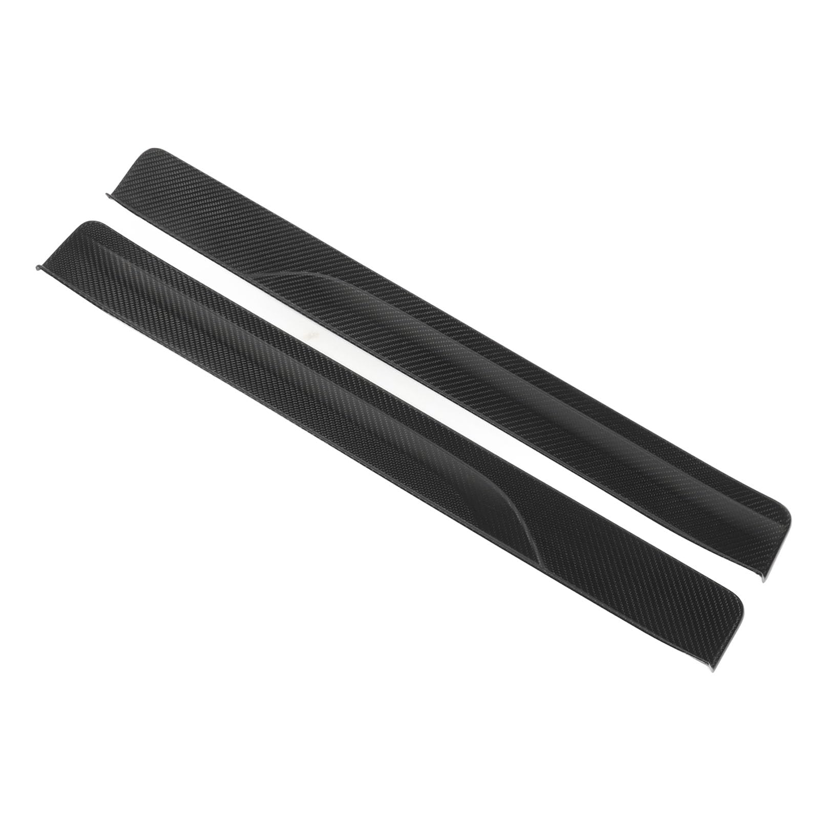 Keenso Karbonowy Próg Drzwiowy, 2 SZT. Błyszczący 3K Twill, Car Door Sill