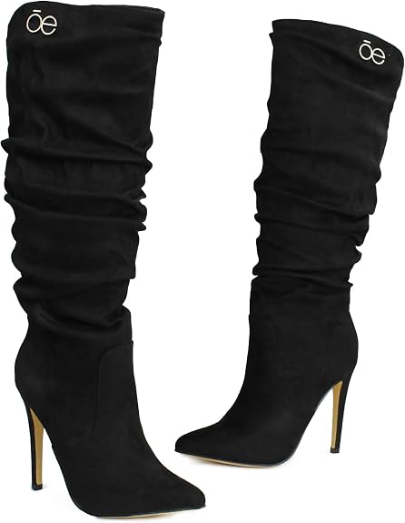 Cloe Bota Alta de Gamuza : Amazon.com.mx: Ropa, Zapatos y Accesorios