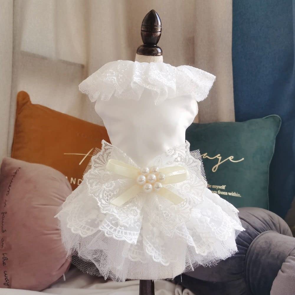 Robe de mariée pour chat et chien costume de fête confortable qui ne serre pas votre animal