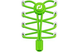Lime Green Shoelaces: Tieless, Elastic, and Heavy-Duty
