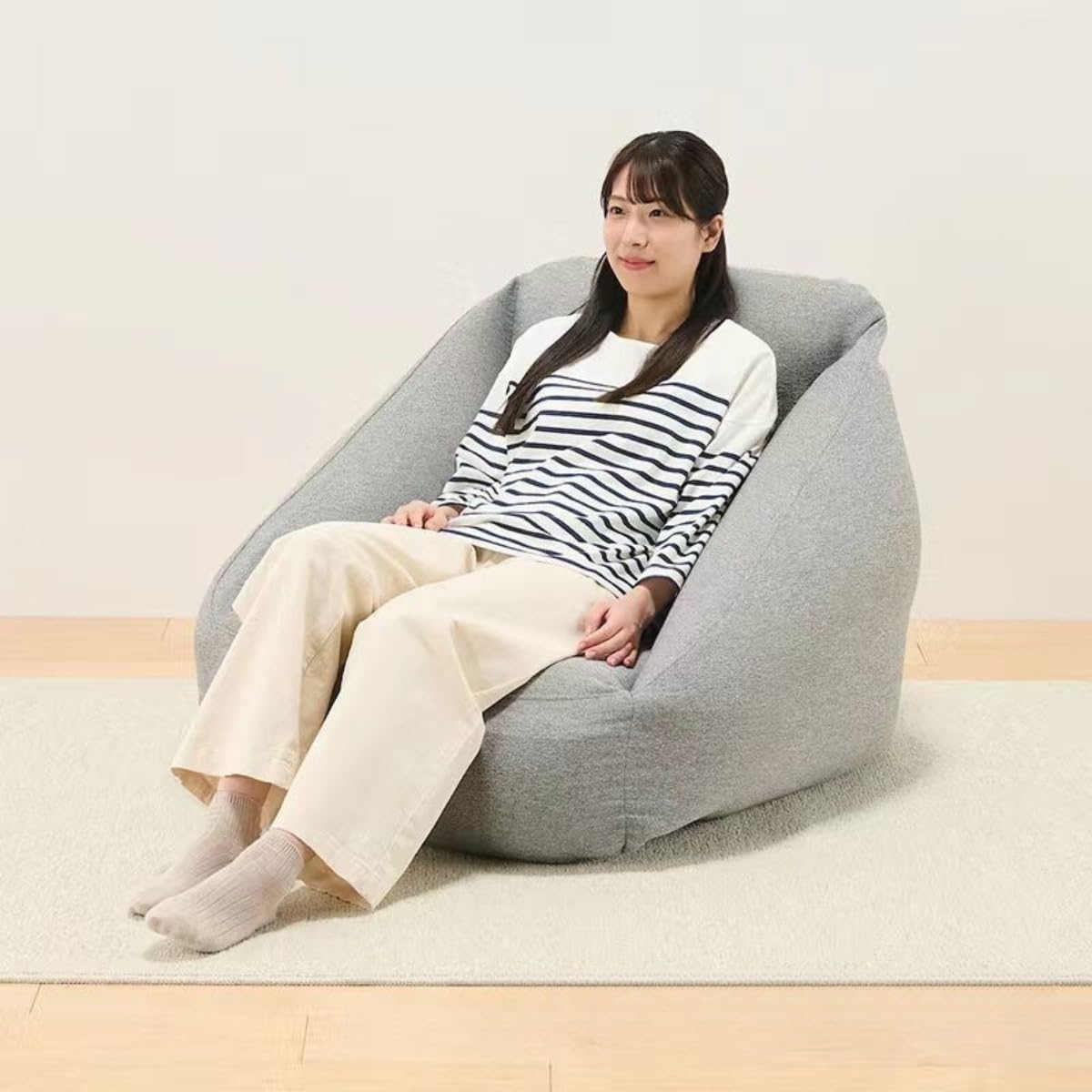 Amazon.co.jp: Rosoy エアーソファ ビーンバッグ インフレータブル