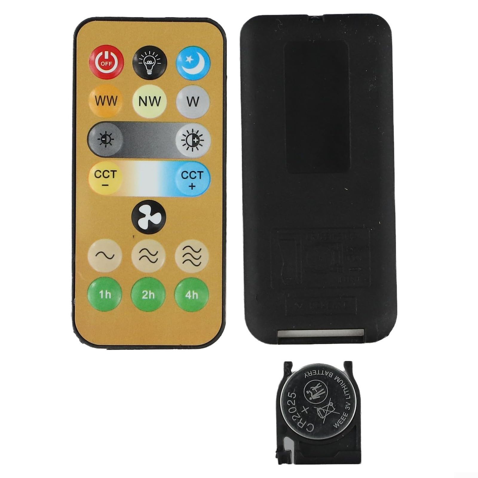 Telecomando Per Ventilatore Da Soffitto Con Luce - Regolazione Velocità E Luminosità - Foto 9