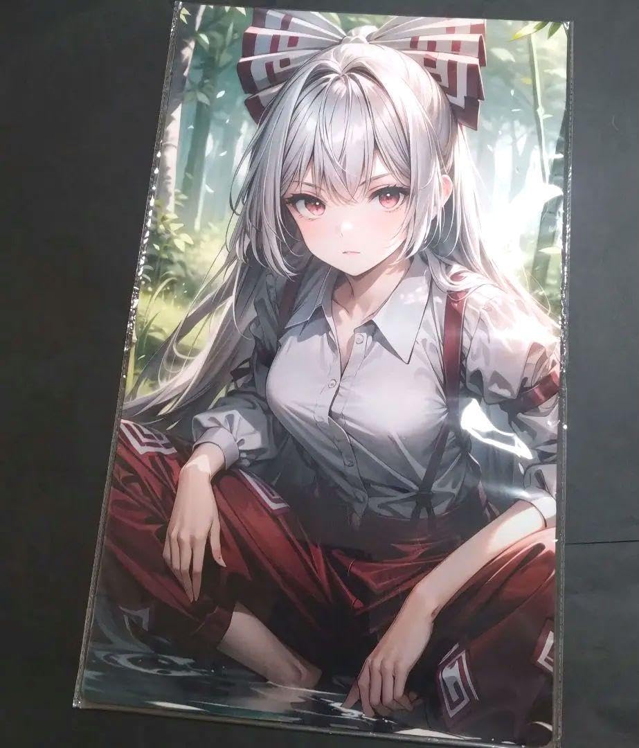 Amazon.co.jp: 東方 プレイマット 藤原妹紅 : おもちゃ