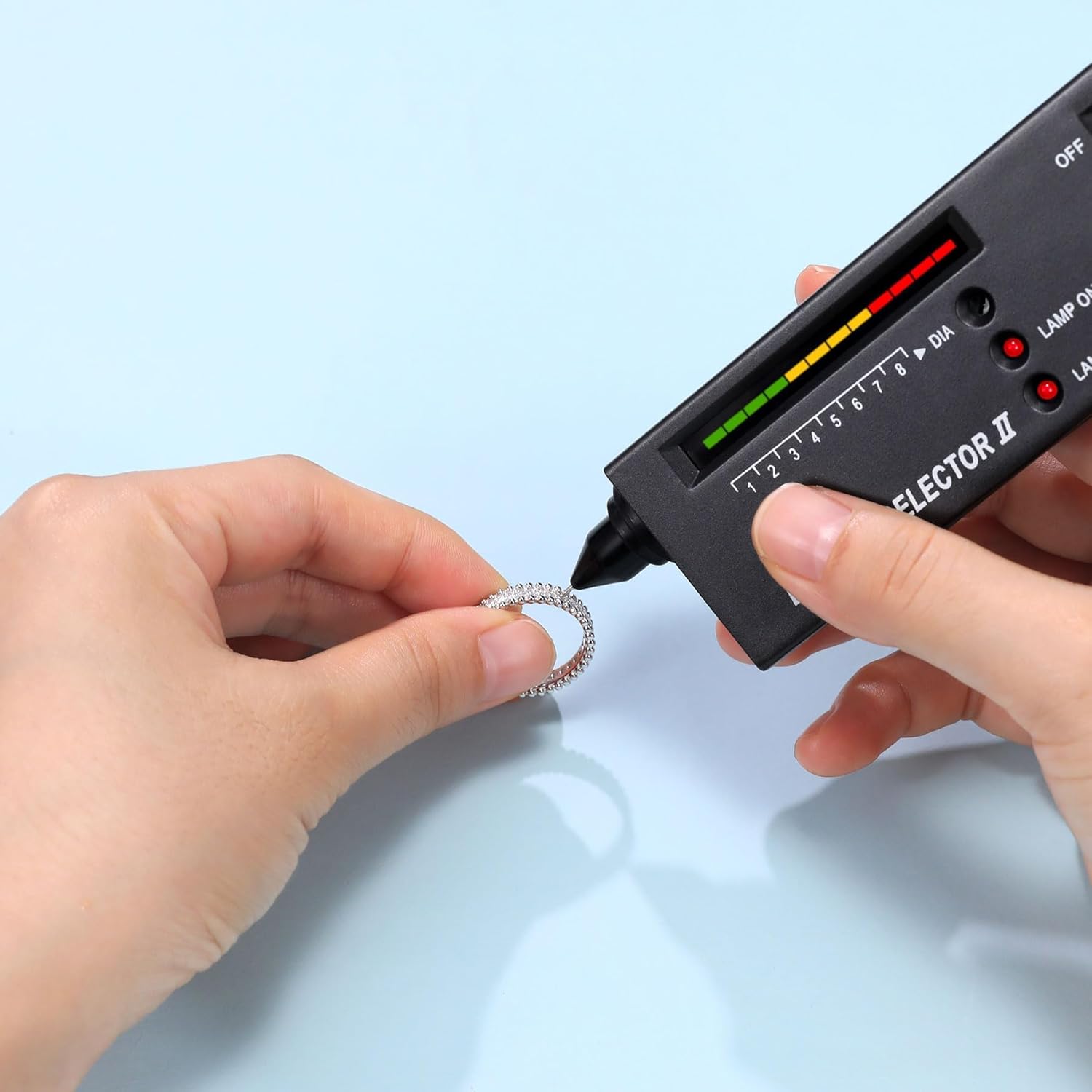 Moissanite Wedding Band for Women Full Eternity Band 925 Sterling Silver Round Cut D Color VVS1 Moissanite Stackable Wedding Anniversary Ring - Image 6