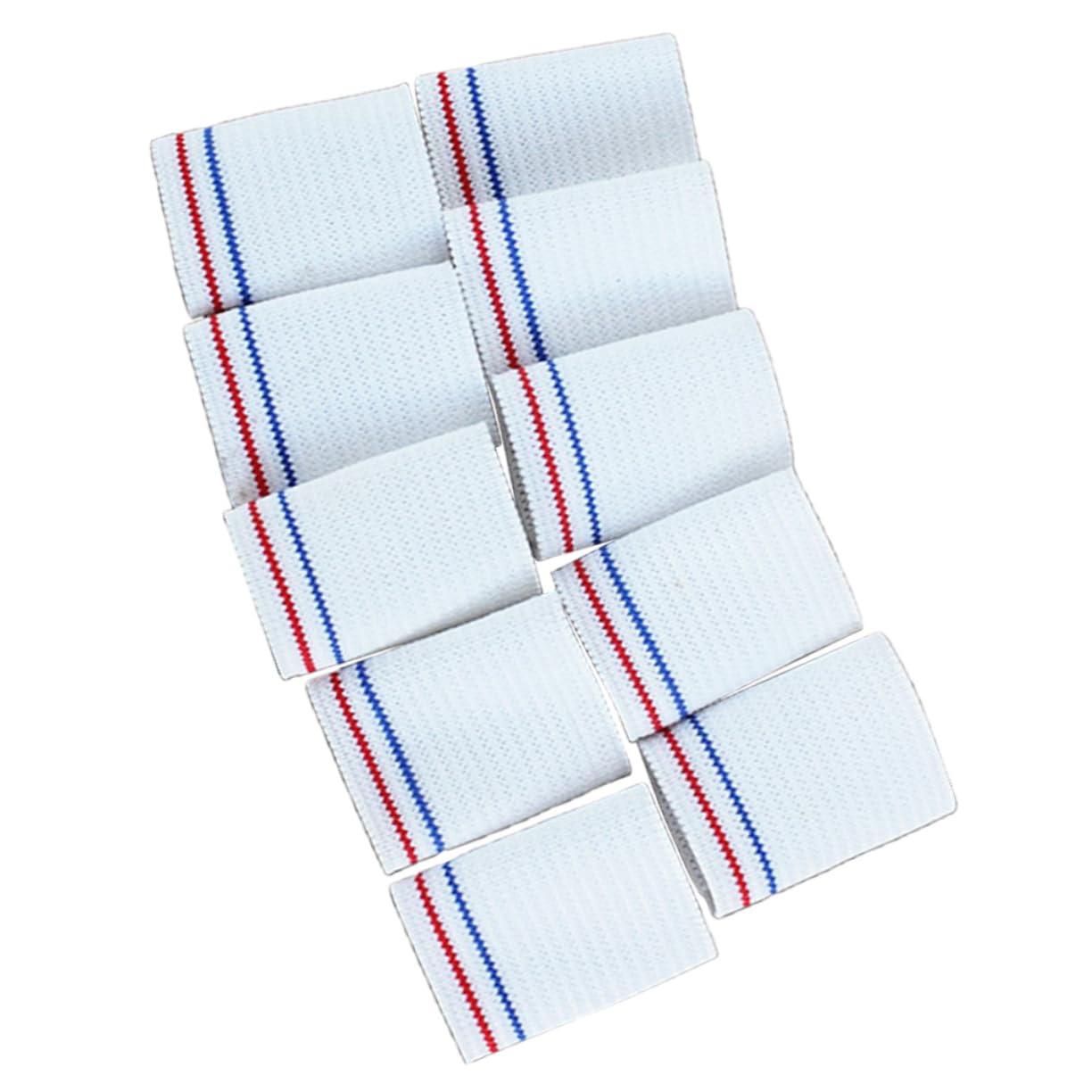 HOMOCONO Nylon Finger Protectors 20 Pack Basketball Volleyball Baseball Finger Guard Sports Braces Breathable Lightweight Medical Use Stripe