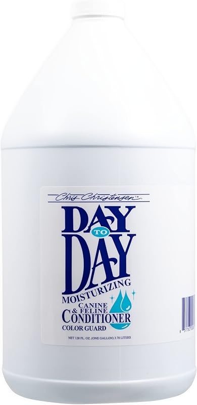 Condicionador para Cães Chris Christensen Day to Day Ultra Concentrado para Todos os Tipos de Pelagem, 3,79 L