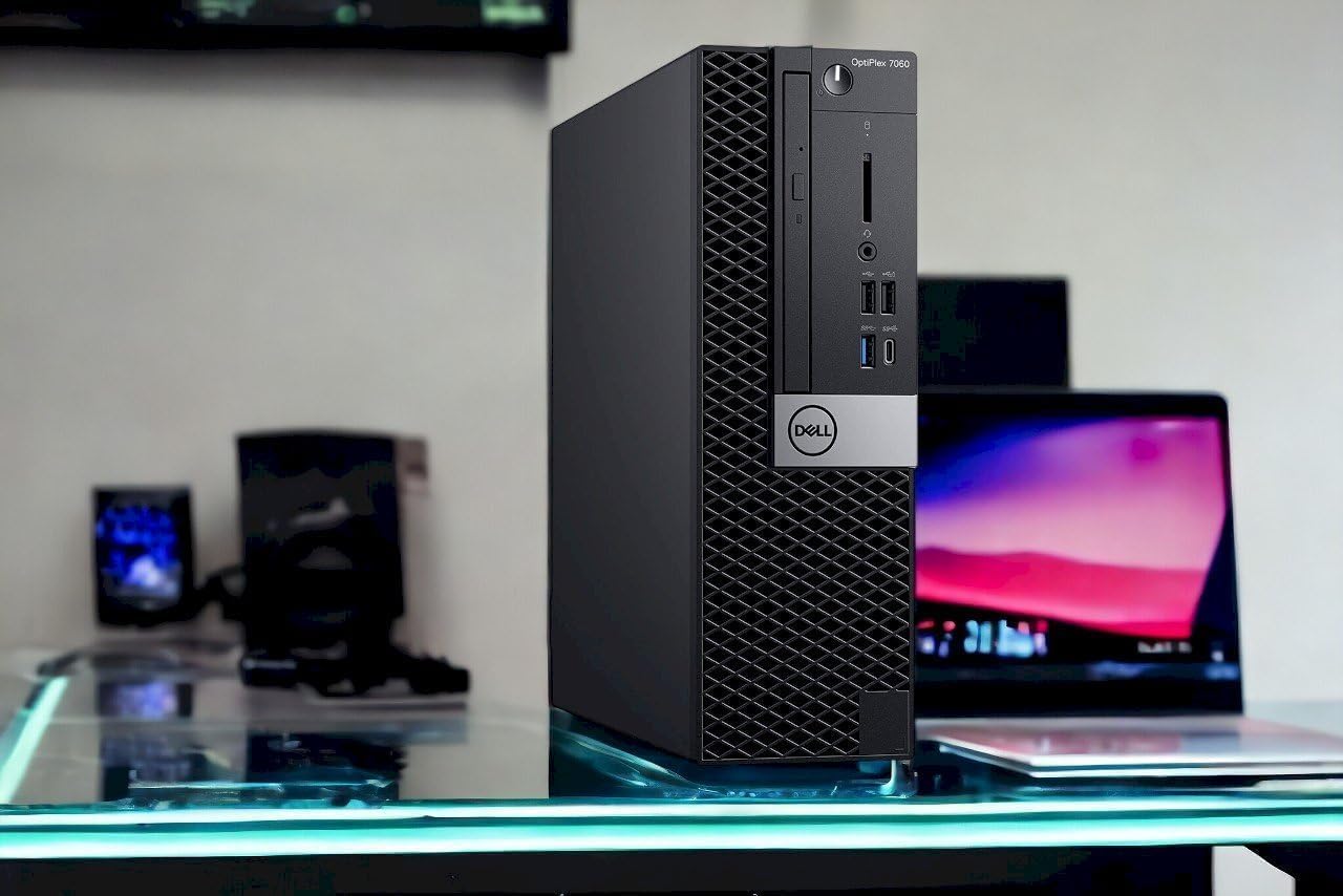 Dell Optiplex 7060 Small Form Factor Desktop Computer PC, Intel Core i5-8500T up to 3.5GHz, 8 GB DDR4, 256 GB SSD, Keyboard & Mouse, DisplayPorts, Windows 11 Pro (Renewed)