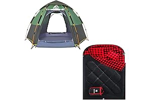 The Ultimate Hewolf Camping Experience: Instant Tent and Dreamy Sleeping Bag