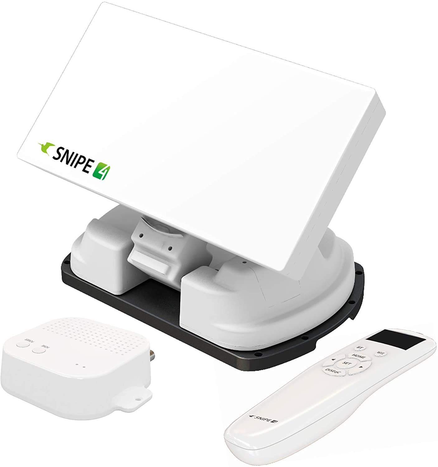 Selfsat Snipe 4 - Twin - Mit Bluetooth Fernbedienung und iOS / Android Steuerung